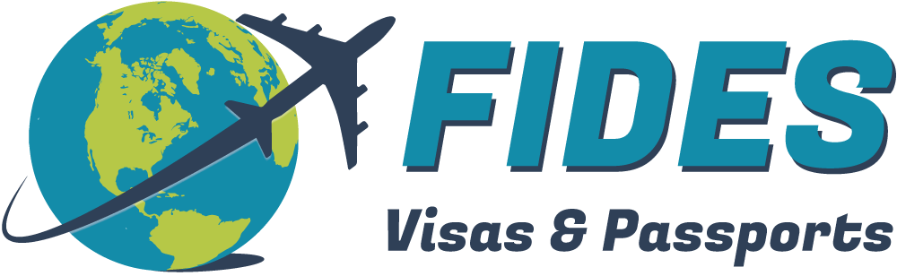 FIDES Visas & Passports logo and link to Home